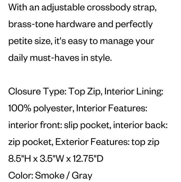 Relic Crossbody Bag - Picture 11 of 11